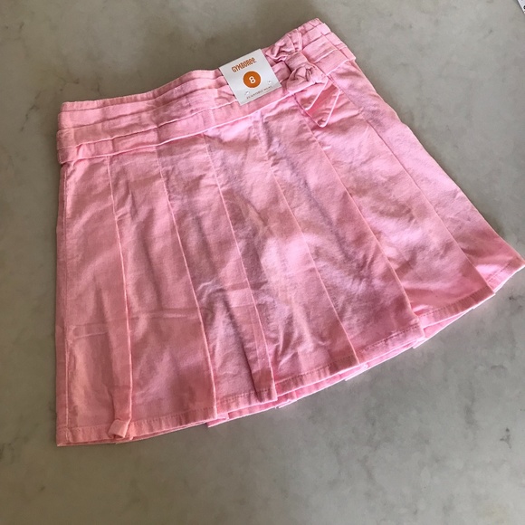 5/$25 Gymboree Pink Corduroy Pleated Skirt - Picture 1 of 4
